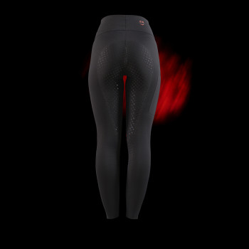 Legging femme Equestro Ridertechnology avec taille haute et adhérence totale