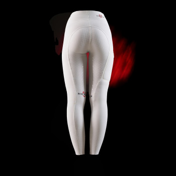 Legging femme Equestro Ridertechnology avec taille haute et adhérence totale