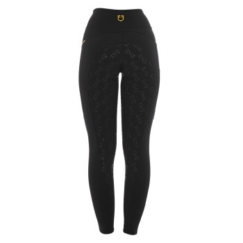 LEGGINGS FEMME COUPE SLIM AVEC INSERTS MICRO MESH