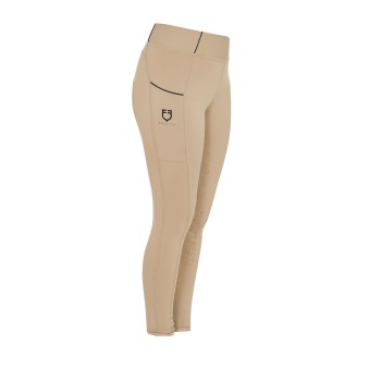 LEGGINGS SLIM GRIP FILLE AVEC LOGO