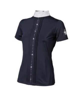 TATTINI CHEMISE DE COMPÉTITION FEMME AVEC RANGÉE DE STRASS