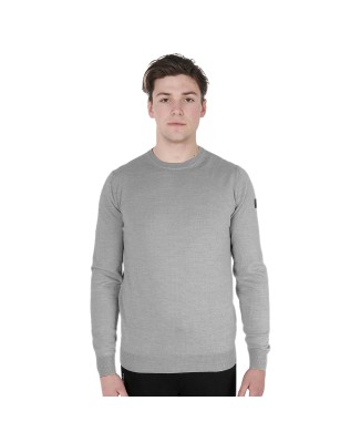 PULL COL ROND POUR HOMME EN LAINE MÉRINOS