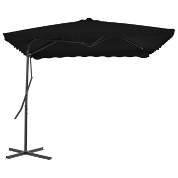 Parasol avec mât en acier 250x250x230