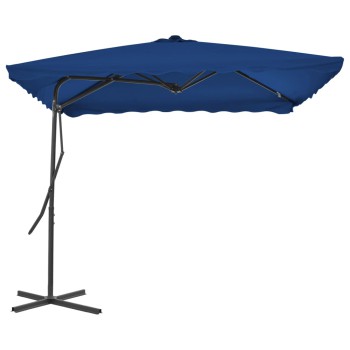 Parasol avec mât en acier 250x250x230