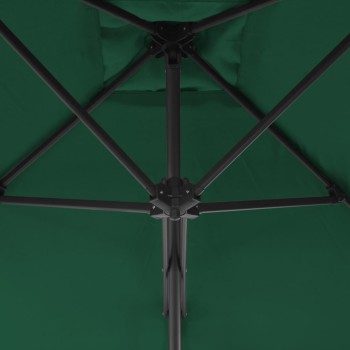 Parasol avec mât en acier 250x250x230