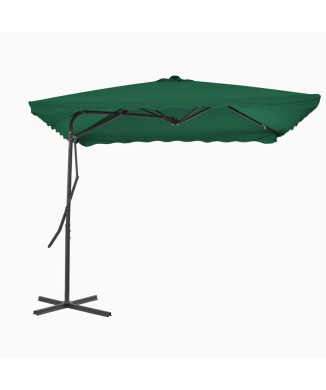 Parasol avec mât en acier 250x250x230