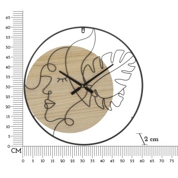 HORLOGE MURALE ÉLÉGANTE -B-