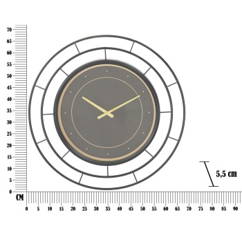 HORLOGE MURALE SOMBRE MODE