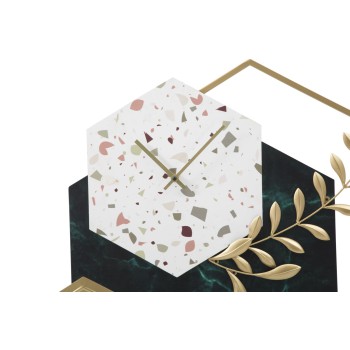 HORLOGE MURALE HEXAGONE