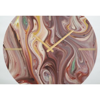 HORLOGE MURALE MIROIR MIX