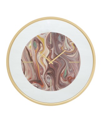 HORLOGE MURALE MIROIR MIX