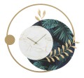 HORLOGE MURALE VERTE ROUNDY 