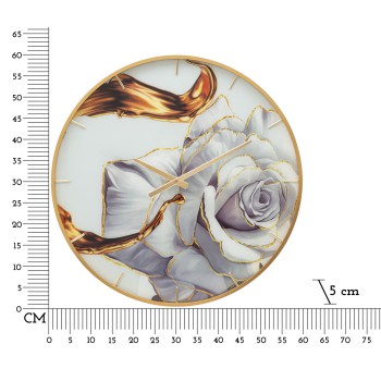 MONTRE ROSE EN VERRE