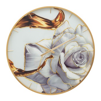 MONTRE ROSE EN VERRE