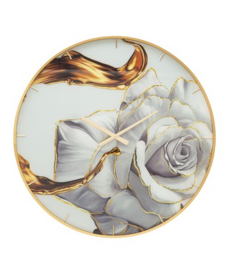 MONTRE ROSE EN VERRE