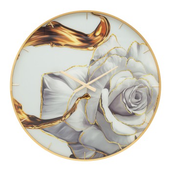 MONTRE ROSE EN VERRE