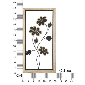 PANNEAU DE FER ET DE BOIS GIRISH -A-