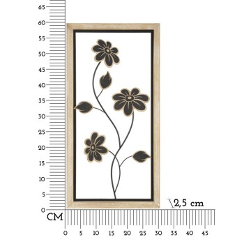 PANNEAU DE FER ET DE BOIS GIRISH -B-