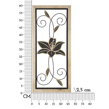 PANNEAU DE FER ET DE BOIS KOMAN -B-