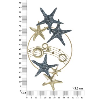 PANNEAU DE FER ÉTOILE DE MER