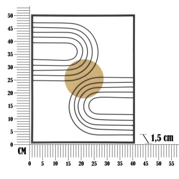 PANNEAU DE FER SOLEIL -A-