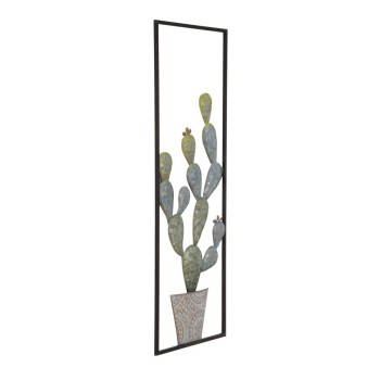 PANNEAU EN FER CACTUS-FRAME -A-