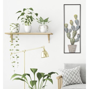 PANNEAU EN FER CACTUS-FRAME -A-