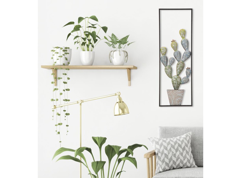 PANNEAU EN FER CACTUS-FRAME -A-