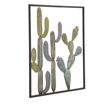 PANNEAU EN FER CACTUS-FRAME -C-