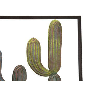 PANNEAU EN FER CACTUS-FRAME -C-