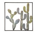 PANNEAU EN FER CACTUS-FRAME -C-