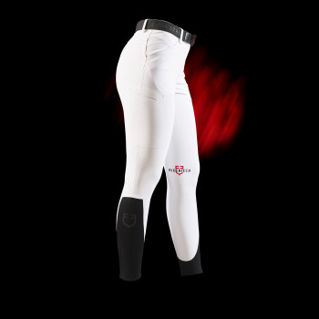 Pantalon slim femme Equestro Ridertechnology full grip