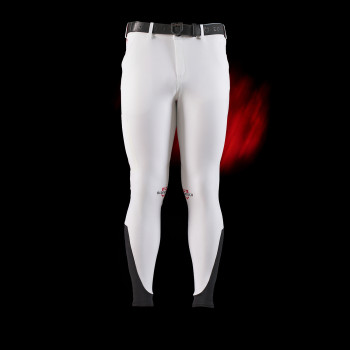 Pantalon slim homme Equestro Ridertechnology avec coutures thermosoudées