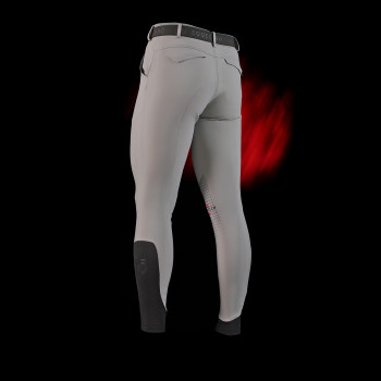 Pantalon slim homme Equestro Ridertechnology avec coutures thermosoudées