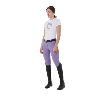 PANTALON D'ÉTÉ FEMME COUPE SLIM EN TISSU TECHNIQUE BI-ÉLASTIQUE