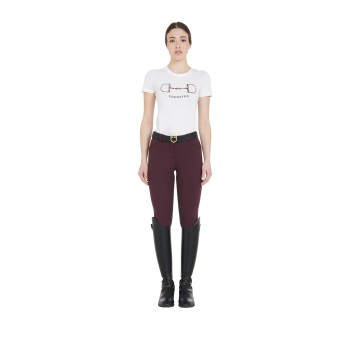 PANTALON D'ÉTÉ FEMME COUPE SLIM EN TISSU TECHNIQUE BI-ÉLASTIQUE