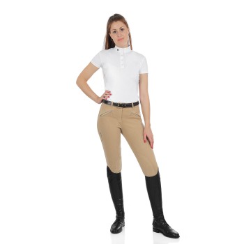 PANTALON DEMETRA FEMME EN COTON STRETCH