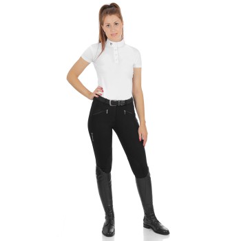 PANTALON DEMETRA FEMME EN COTON STRETCH