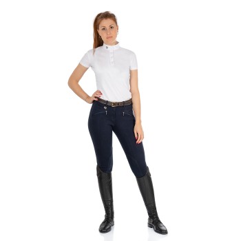 PANTALON DEMETRA FEMME EN COTON STRETCH