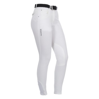 PANTALON MODÈLE COURSE FEMME EN COTON STRETCH