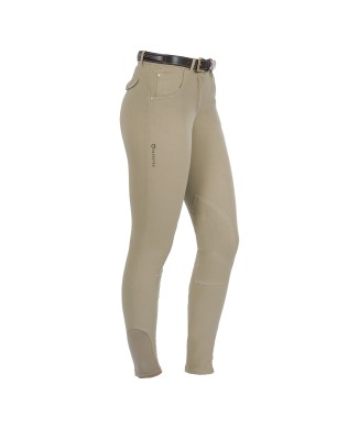 PANTALON MODÈLE COURSE FEMME EN COTON STRETCH