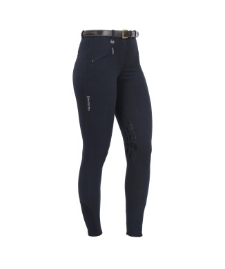 PANTALON MODÈLE SELENE FEMME EN COTON STRETCH AVEC GRIP