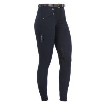 PANTALON MODÈLE SELENE FEMME EN COTON STRETCH AVEC GRIP