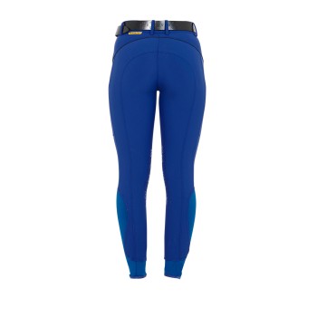 PANTALON FEMME COUPE SLIM AVEC POIGNEE AUX GENOUX