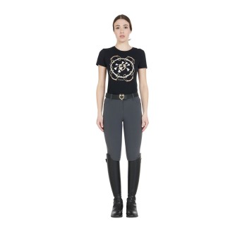 PANTALON SLIM GRIP POUR FEMME AVEC LOGO ÉQUESTRE