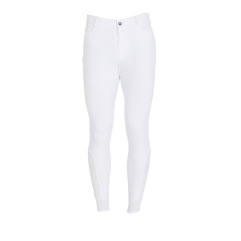 PANTALON D'ÉTÉ HOMME COUPE SLIM EN TISSU TECHNIQUE BI-ÉLASTIQUE