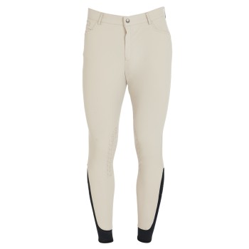 PANTALON D'ÉTÉ HOMME COUPE SLIM EN TISSU TECHNIQUE BI-ÉLASTIQUE