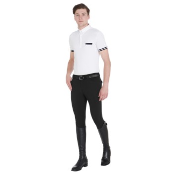 PANTALON HOMME SLIM GRIP AVEC LOGO ÉQUESTRE