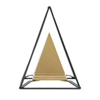 PYRAMIDE EN OR AVEC FER