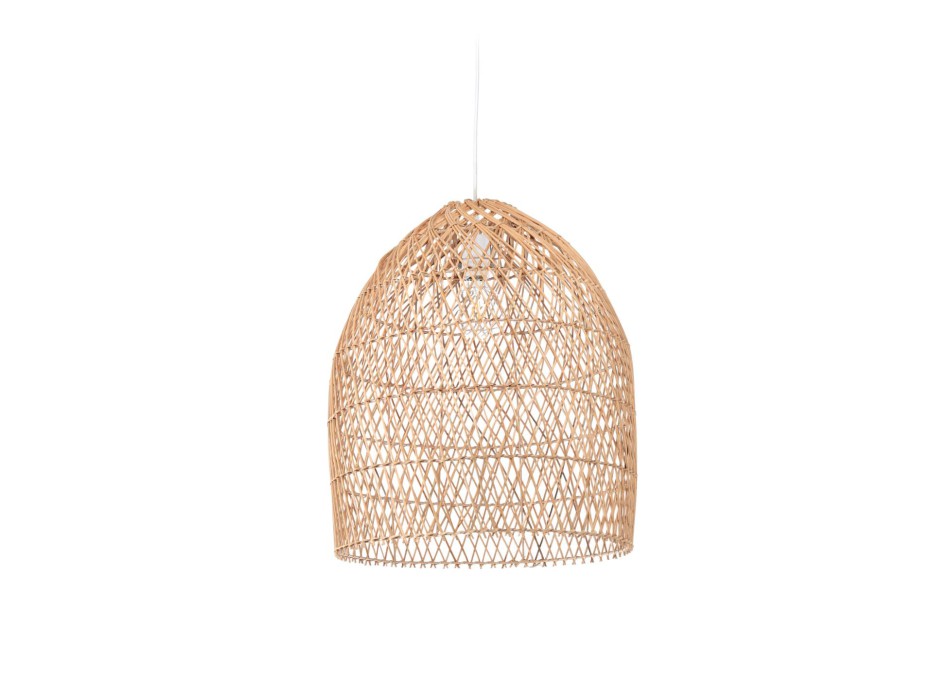 Plafoniera per lampada Domitila rattan con finiturnitura naturale Ø 44 cm